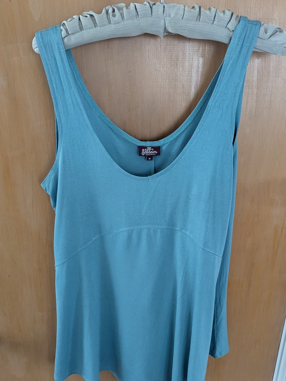 Sailormade Seafoam Blue Scoop Neck Tank Top
